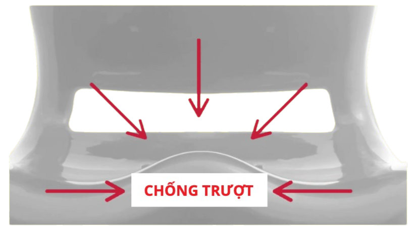 Icon minh họa tính năng Chống Trượt của ghế Doctorloan