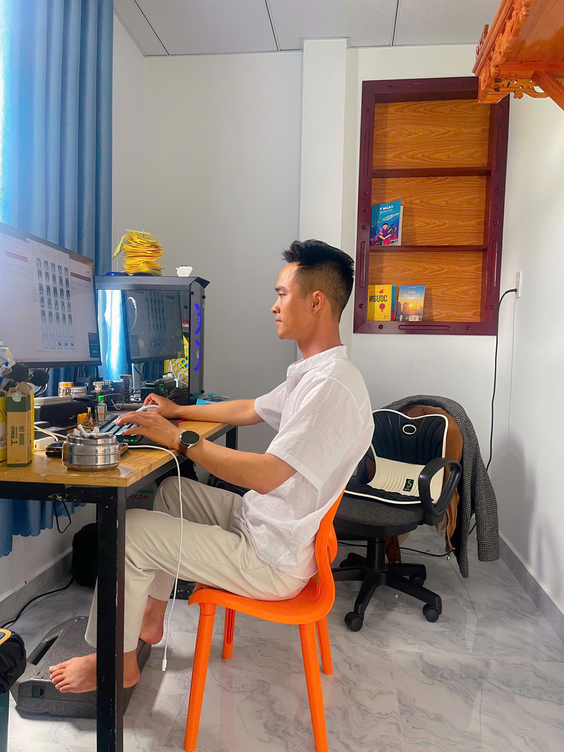 Ghế Doctorloan N85 tại phòng khách gia đình